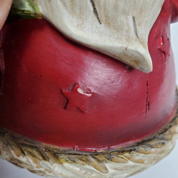 TII Collections Resin Santa Claus Figurine Candy Jar 5" Red Handcrafted Christma - Picture 7 of 7